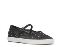 Square Toe Mary Jane Flat Black view