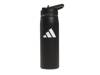 Steel Straw 20-Oz. Water Bottle Silver/Black view