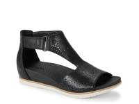 Samira Wedge Sandal Black view
