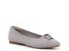 Meesha Ballet Flat Grey Glitter view