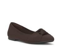 Meesha Ballet Flat Dark Oak view