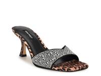 Rokke Sandal Black/Brown Leopard Print view