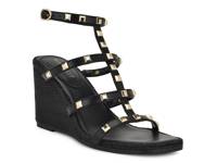 Sardis Wedge Sandal Black view