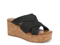 Abi Wedge Sandal Black view