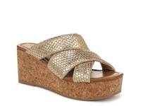 Abi Wedge Sandal Gold Metallic view