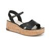 Tilden Wedge Sandal Black view