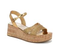 Tilden Wedge Sandal Gold Metallic view