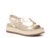 Zazi Wedge Sandal Gold Metallic view