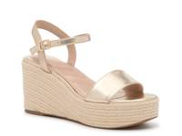 Hayden Wedge Sandal Gold Metallic view