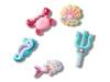 Cuties Under The Sea Jibbitz Set - 5 Pack Multicolor view