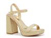 Sabria Platform Sandal Gold Metallic view