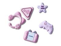 Girl Gamer Jibbitz Set - 5 Pack Multicolor view