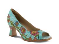 Fancee Pump Turquoise view