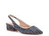 Mango Pump Navy Tweed view