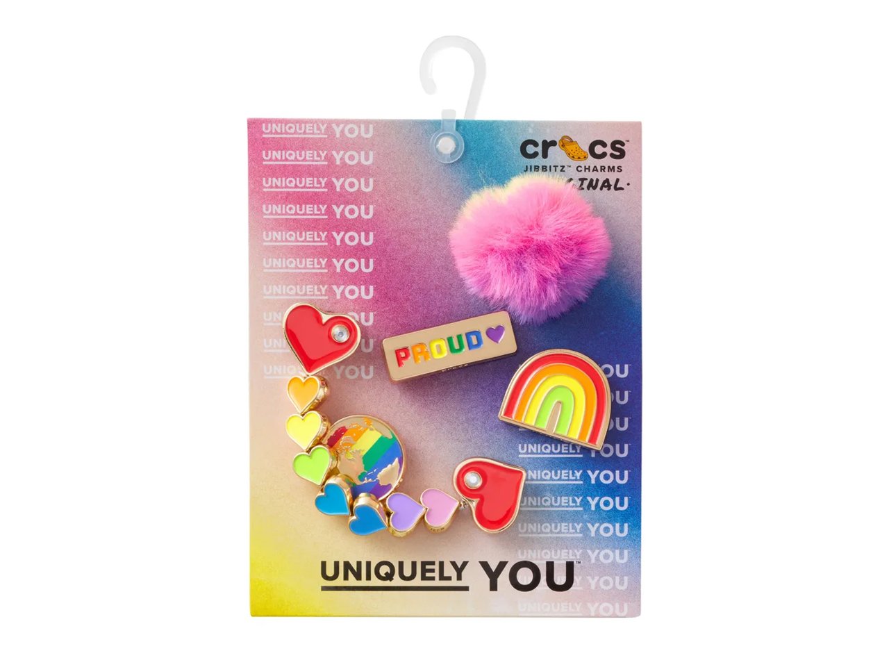 Pride Proud Jibbitz Set - 5 Pack