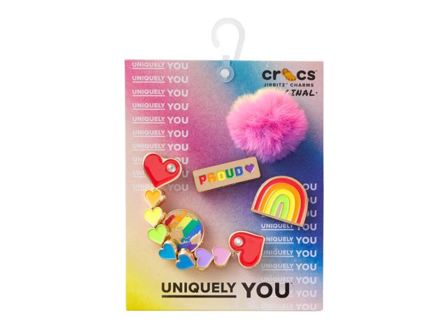 Pride Proud Jibbitz Set - 5 Pack