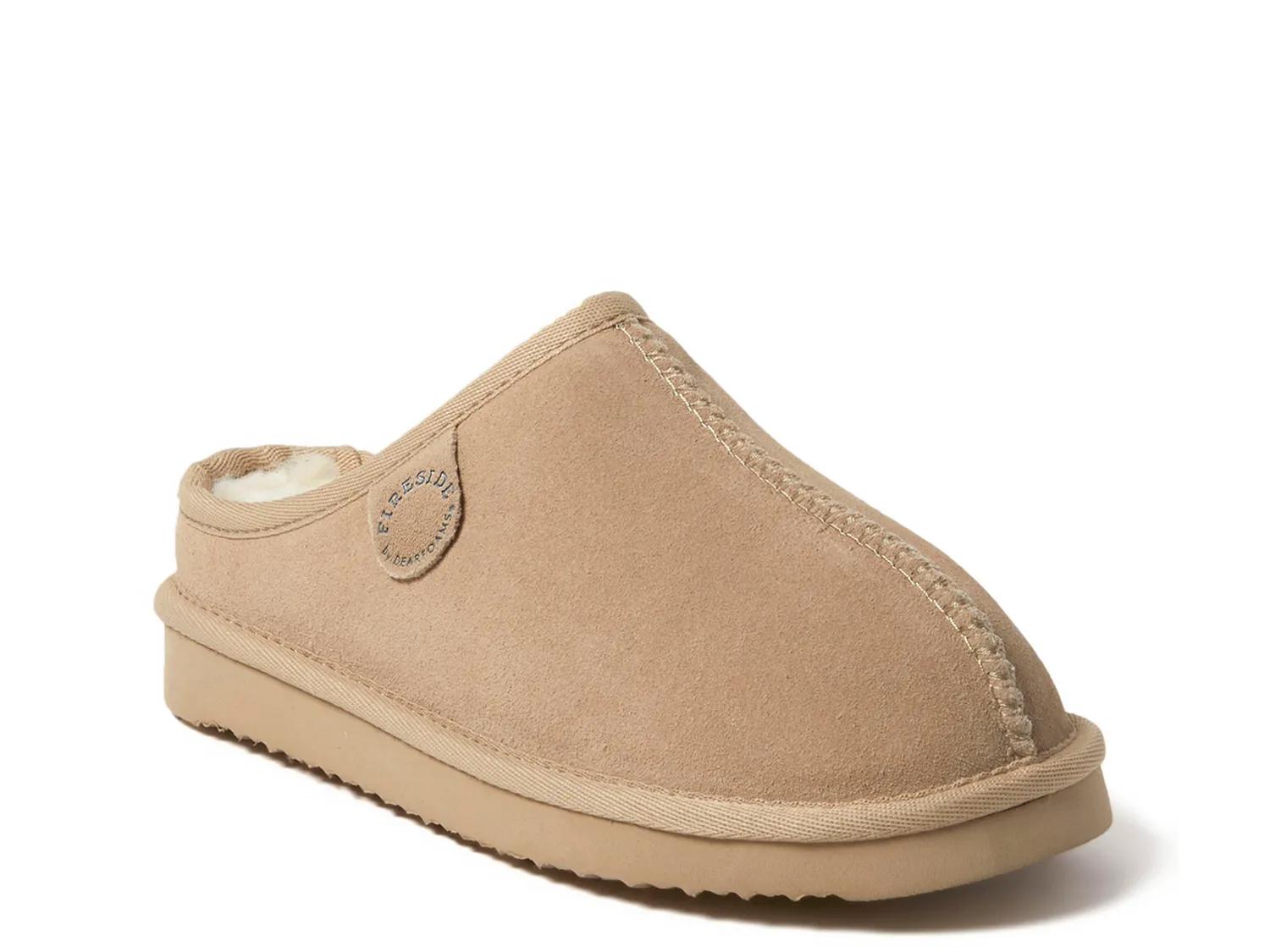 Fireside By Dearfoams Greta Clog Slipper In Brown