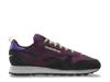 Classic Leather Sneaker - Women's Purple/Black view