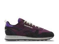 Classic Leather Sneaker - Women's Purple/Black view