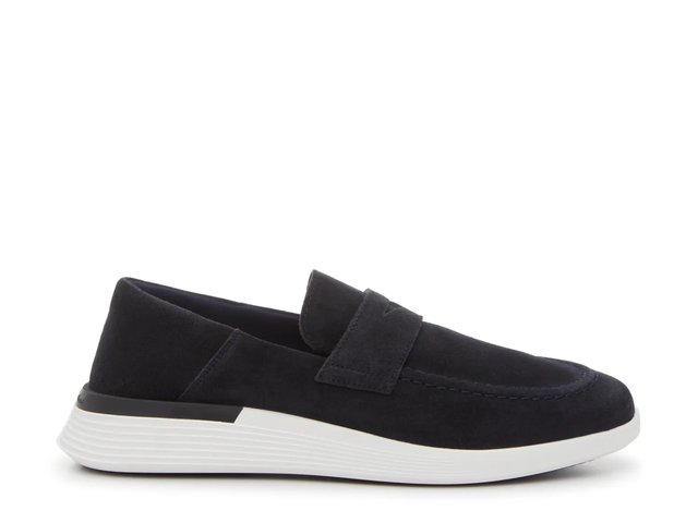 WOLF & SHEPHERD Cruise Dark Navy Suede Leather Rubber Sz 44 / 11 US Mens Loafers Wolf & Shepherd | Shoes | C New Wolf Shepherd Cruise White  main image 4