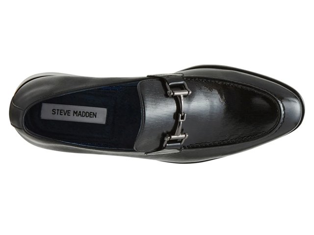 steve madden black dress shoes Steve Madden Men's Hasan Oxford Dress Shoes, Black, 12M, Leather main image 1