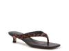 Ellie Sandal Black/Animal Print view
