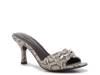 Chain Sandal Grey/Off White Snake Print view