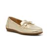 Lucie Boat Shoe Gold Metallic view