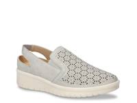 Petal Wedge Slip-On Grey view