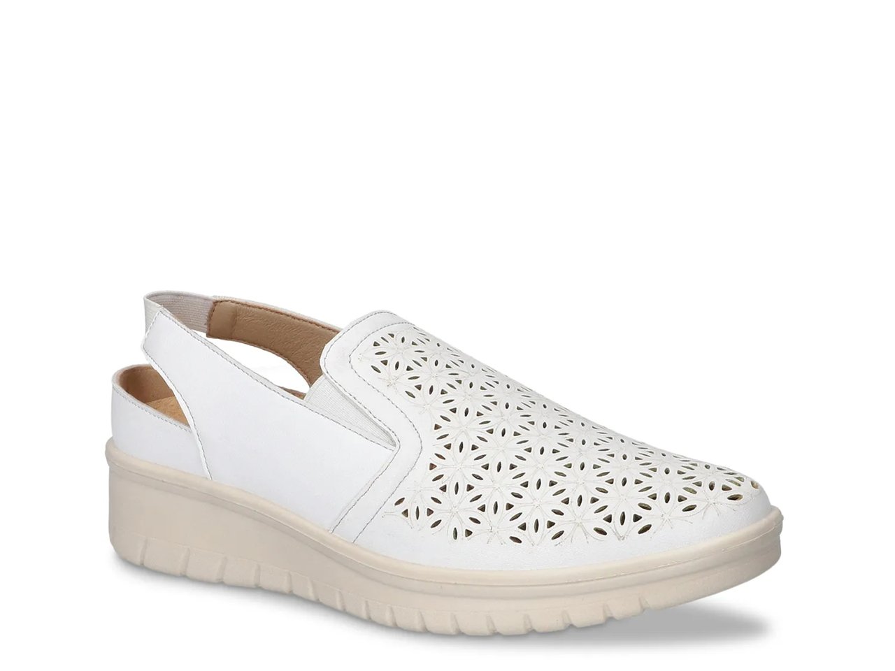 Petal Wedge Slip-On