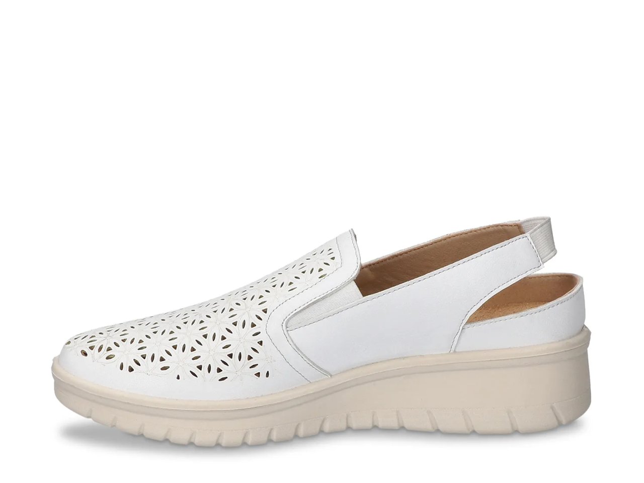 Petal Wedge Slip-On