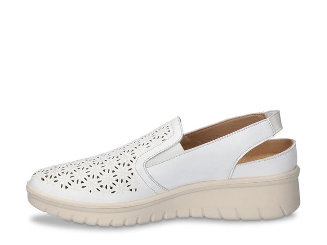 Petal Wedge Slip-On