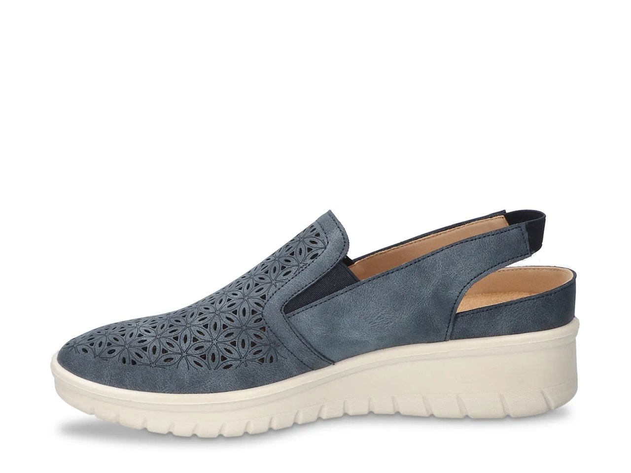 Petal Wedge Slip-On