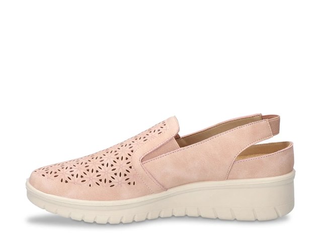 Petal Wedge Slip-On