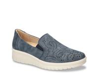 Ying Wedge Slip-On Navy view