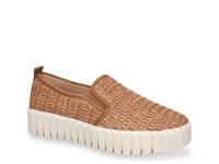 Peppy Platform Sneaker Tan Woven view
