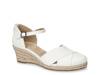 Coast Wedge Sandal White Linen view
