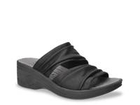 Seeker Wedge Sandal Black view