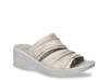 Seeker Wedge Sandal Silver Metallic view