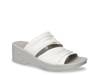 Seeker Wedge Sandal White view