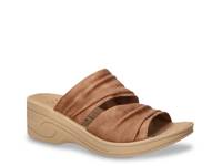 Seeker Wedge Sandal Tan view