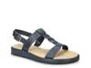 Tampa Sandal Navy view