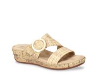 Mina Wedge Sandal Multicolor Metallic view