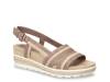 Mel Wedge Sandal Light Brown view