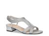 Festival Sandal Silver Metallic Woven view