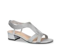 Festival Sandal Silver Metallic Woven view