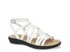 Daylily Gladiator Sandal Matte White view