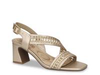 Rowan Sandal Champagne Woven view