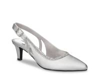 Glisten Rhinestone Pump Silver view