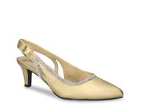 Glisten Rhinestone Pump Gold view